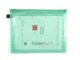 Zippered Bag Mesh, coloured EVA (PVC-free)  DIN A4