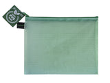 Zippered Bag Mesh, coloured EVA (PVC-free)  DIN A5