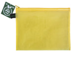 Zippered Bag Mesh, coloured EVA (PVC-free)  DIN A5