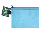 Zippered Bag Mesh, coloured EVA (PVC-free)  DIN A6