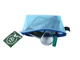 Zippered Bag Mesh, coloured EVA (PVC-free)  DIN A6