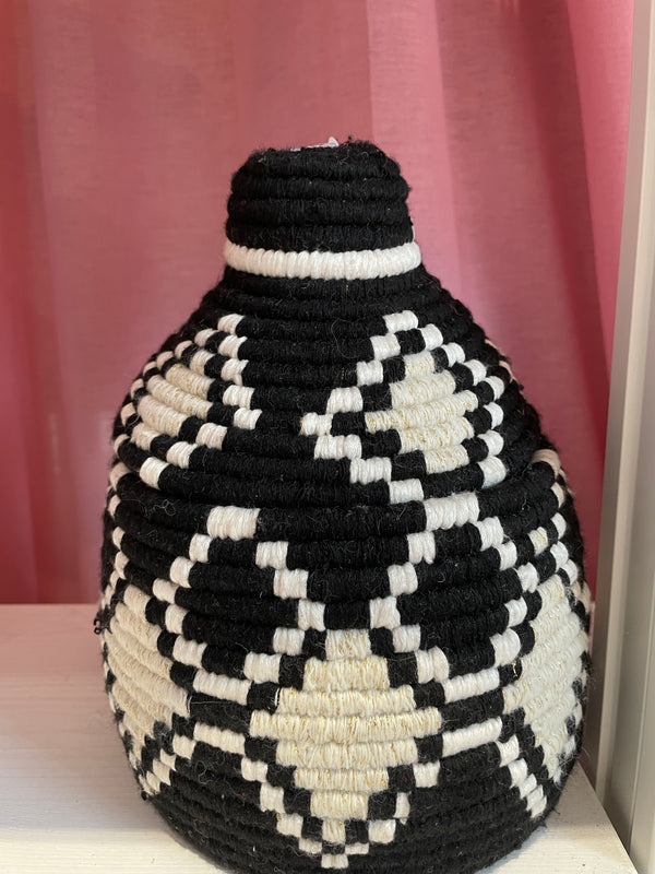 Berber Basket 5 black-white