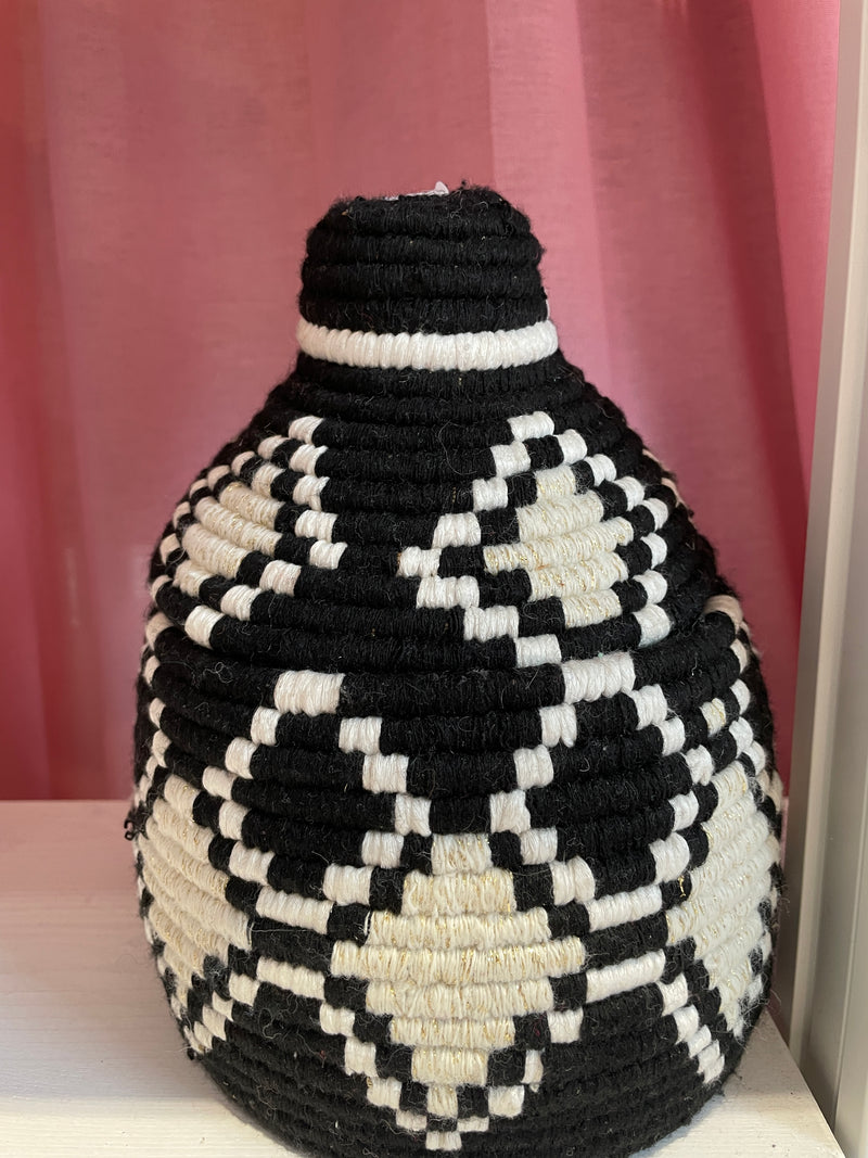 Berber Basket 5 black-white