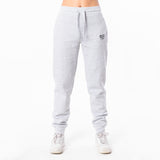 Jog Pants “Berlin Travel Club” - light oxford