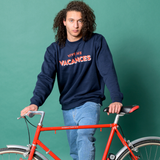 Sweater “Vice les Vacances” - navy blue