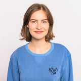 Sweater “Berlin Travel Club” - cadet blue