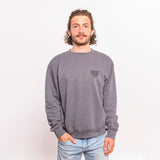 Sweater “Berlin Travel Club” - convoy grey