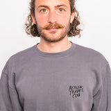 Sweater “Berlin Travel Club” - convoy grey