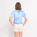 T-Shirt “Clouds” - sky blue