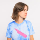T-Shirt “Clouds” - sky blue