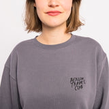 Sweater “Berlin Travel Club” - convoy grey