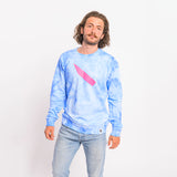 Sweater “Clouds” - sky blue