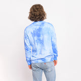 Sweater “Clouds” - sky blue