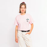 T-Shirt “Berlin Palms” - canyon pink