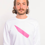 Sweater “Slash” - white