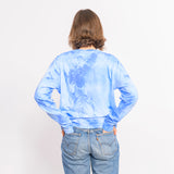 Sweater “Clouds” - sky blue