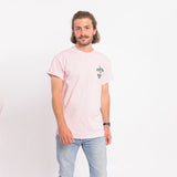 T-Shirt “Berlin Palms” - canyon pink