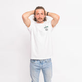 T-Shirt “Berlin Palms” - white