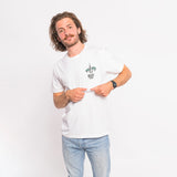 T-Shirt “Berlin Palms” - white