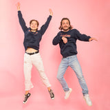 Sweater “Vice les Vacances” - navy blue