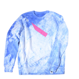 Sweater “Clouds” - sky blue
