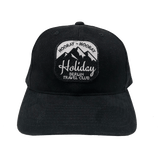 Cap “Holiday” - FLEXFIT Brushed Cotton Twill – black