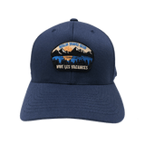 Cap “Vive les Vacances” - FLEXFIT Wooly Combed - blue