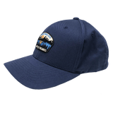 Cap “Vive les Vacances” - FLEXFIT Wooly Combed - blue