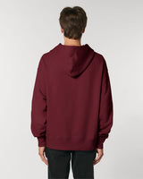 Relaxed Hoodie "Il Tucano" - Burgundy
