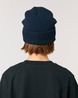 Head of Travel Pengu -Raw Beanie