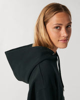 Relaxed Hoodie "Il Tucano" - Black