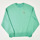 Relaxed Crew Neck "Il Tucano" - Dusty Mint