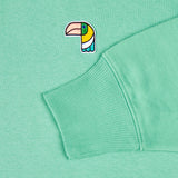 Relaxed Crew Neck "Il Tucano" - Dusty Mint