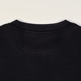 Relaxed Crew Neck "Il Tucano" - Black