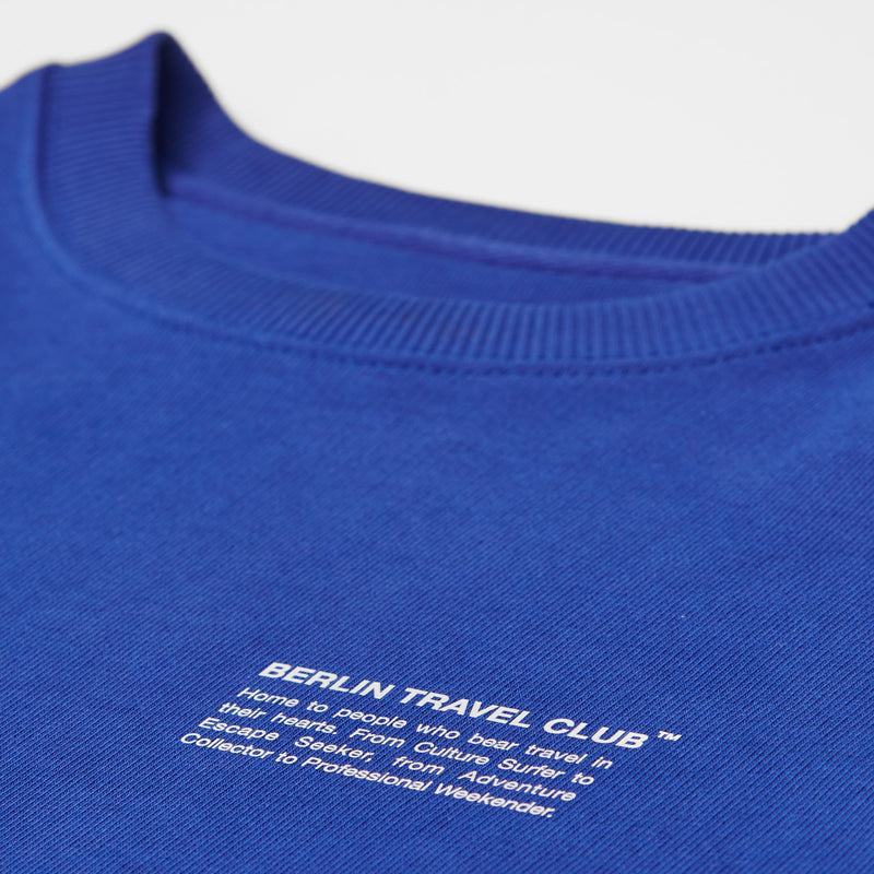 Sweater Crew Neck "Berlin Travel Club Typo" - Various Colors