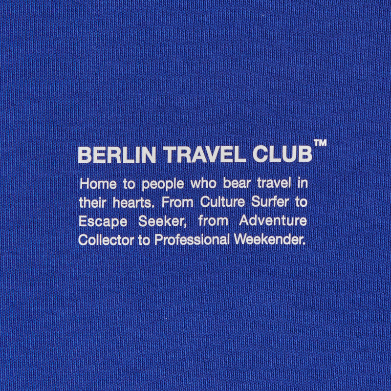 Sweater Crew Neck "Berlin Travel Club Typo" - Various Colors
