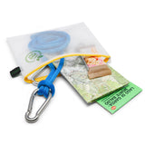 Zippered Bag Mesh, coloured EVA (PVC-free)  DIN A5