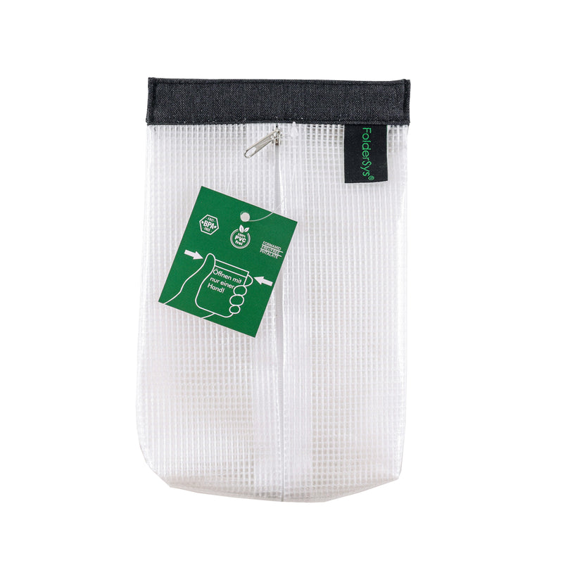 Snap-Bag Mesh, transparent EVA (PVC-free) DIN A6 + A7