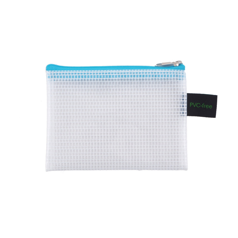 Handy zippered pouch, transparent EVA (PVC-free) DIN A7
