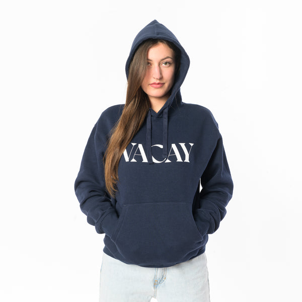 Hoodie “VACAY” - french navy