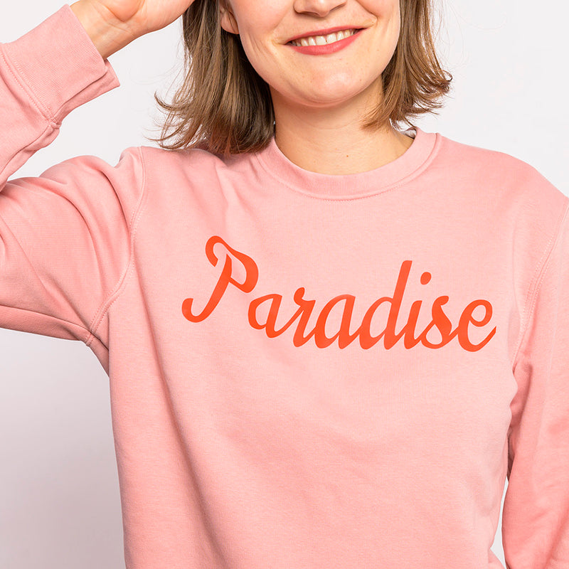 Sweater “Paradise” - canyon pink