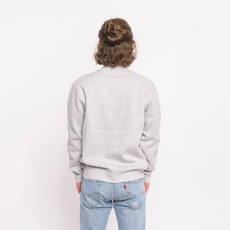 Sweater “Berlin Palms” - heather grey
