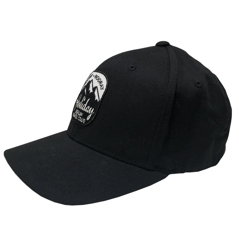 Cap “Holiday” - FLEXFIT Wooly Combed - black