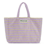 Weekend bag, Naram Towel, Lilac & Neon yellow