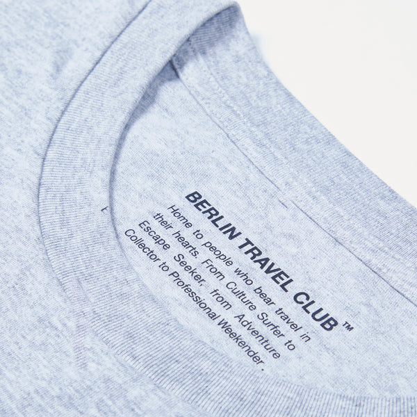 Relaxed T-Shirt "Il Tucano" - Heather Grey