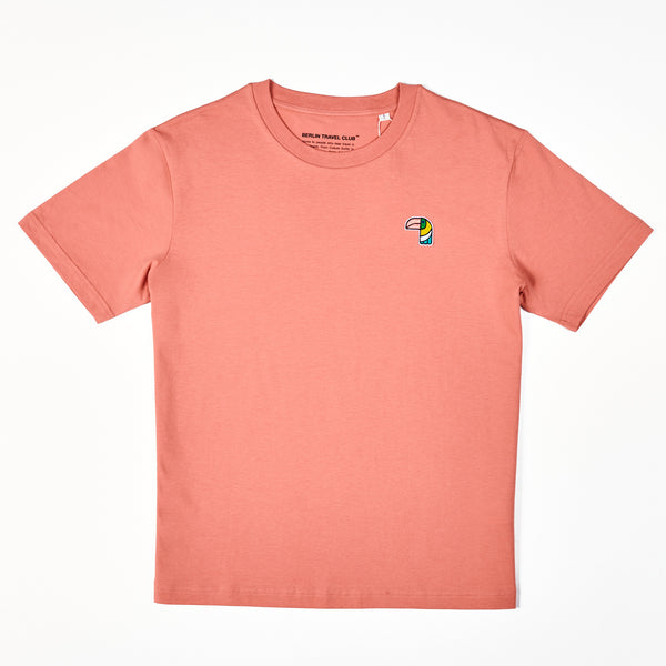 Relaxed T-Shirt "Il Tucano" - Rose Clay