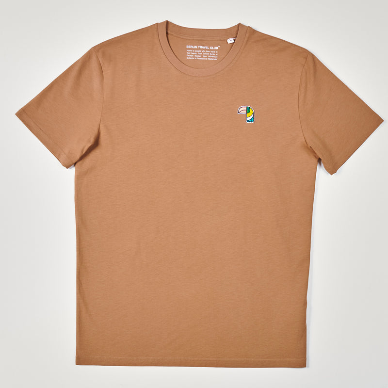 T-Shirt "Il Tucano" - Caramel